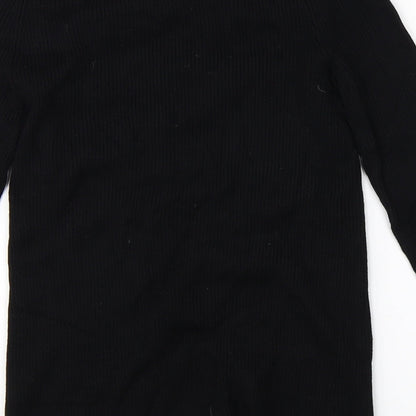 M&Co Womens Black   Pullover Jumper Size 10