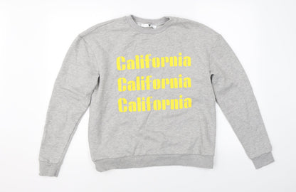 Very Womens Grey   Pullover Sweatshirt Size 12
