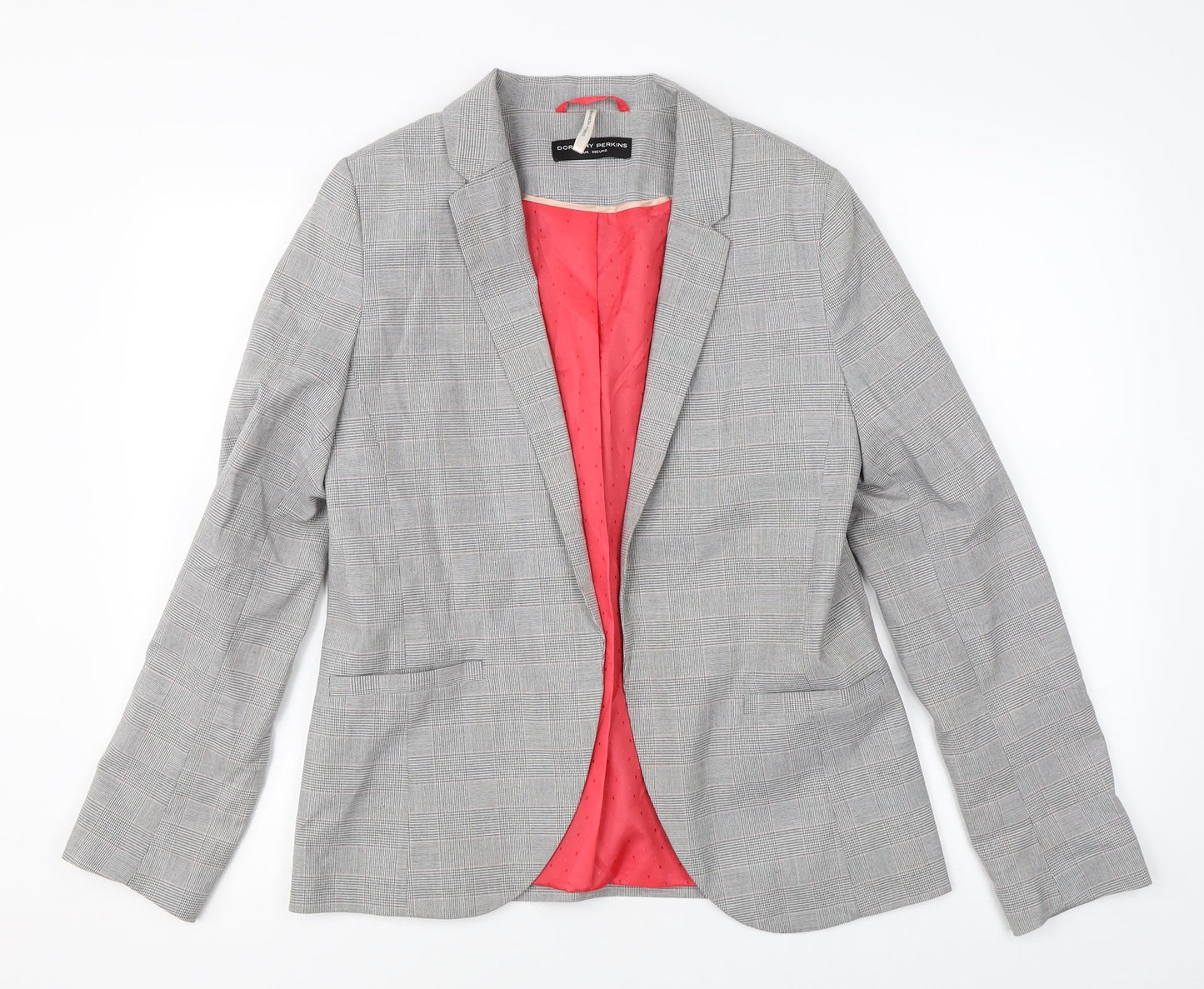 Dorothy Perkins Womens Grey   Jacket Blazer Size 10