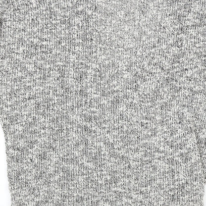 Atmosphere Womens Grey Herringbone  Cardigan Jumper Size S