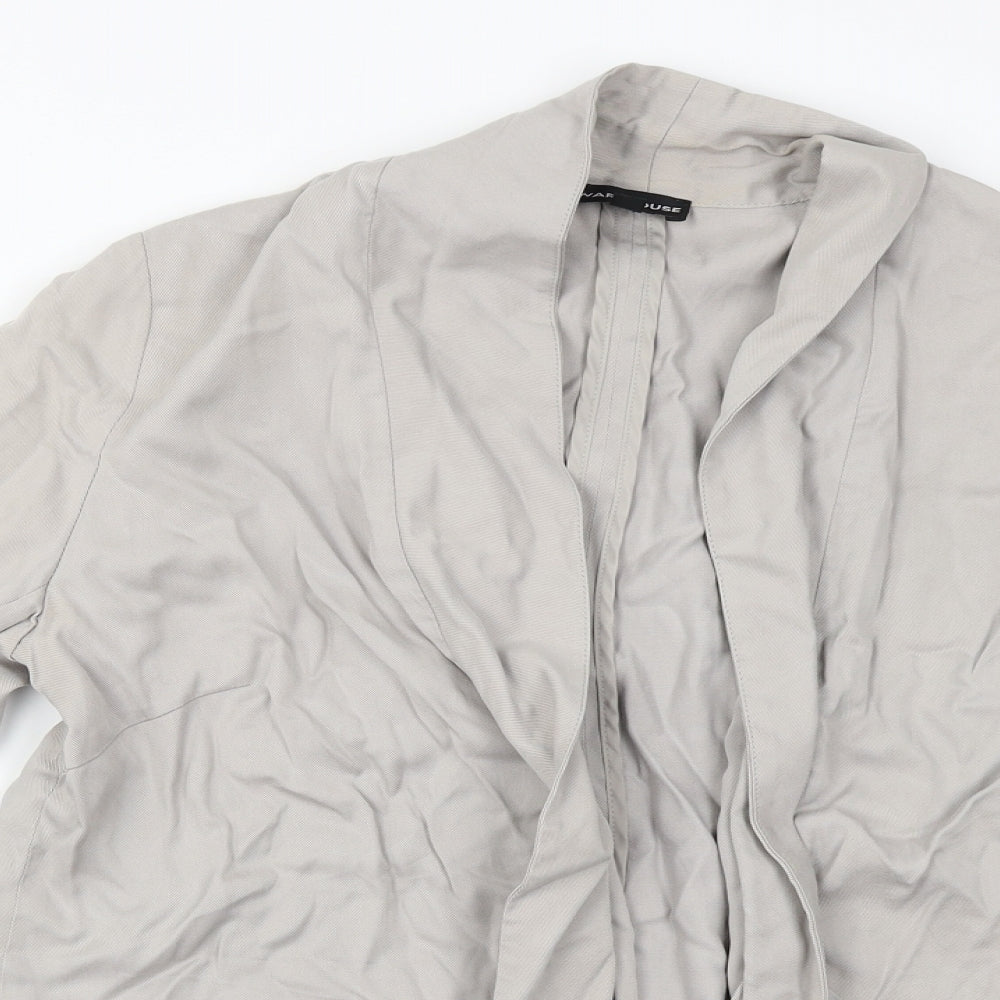 Womens UK Size 16 Warehouse Beige Jacket