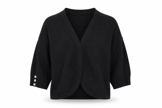 M&Co Womens Black   Cardigan Jumper Size XL