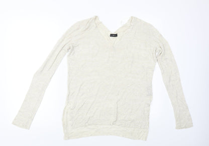 Zara Womens Beige   Pullover Jumper Size M