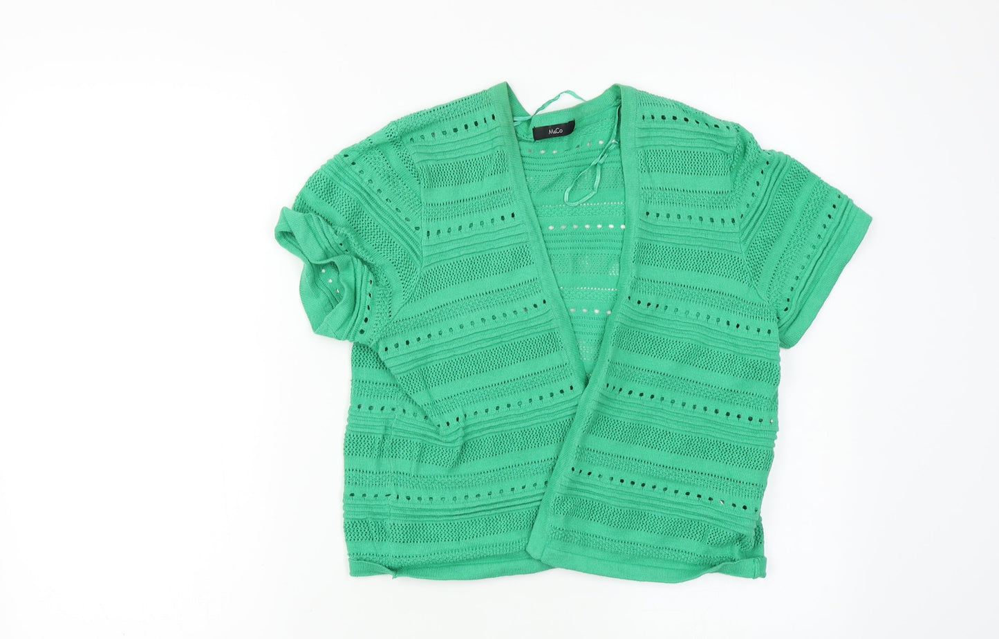 M&Co Womens Green   Cape Jumper Size 14