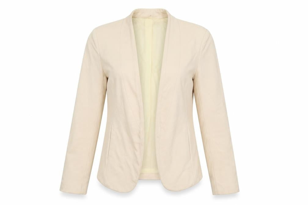 Womens UK Size 8 Topshop Regular Beige Blazer