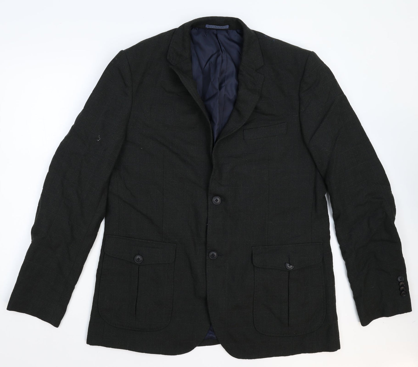Mens UK Size 44 Marks and Spencer Regular Black Suit Jacket