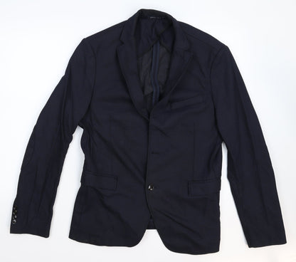 Zara Womens Blue   Jacket Blazer Size 44
