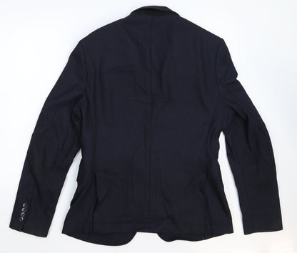 Zara Womens Blue   Jacket Blazer Size 44