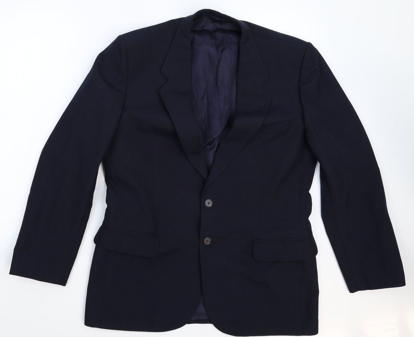 Mens UK Size 40 St Michael Regular Blue Suit Jacket