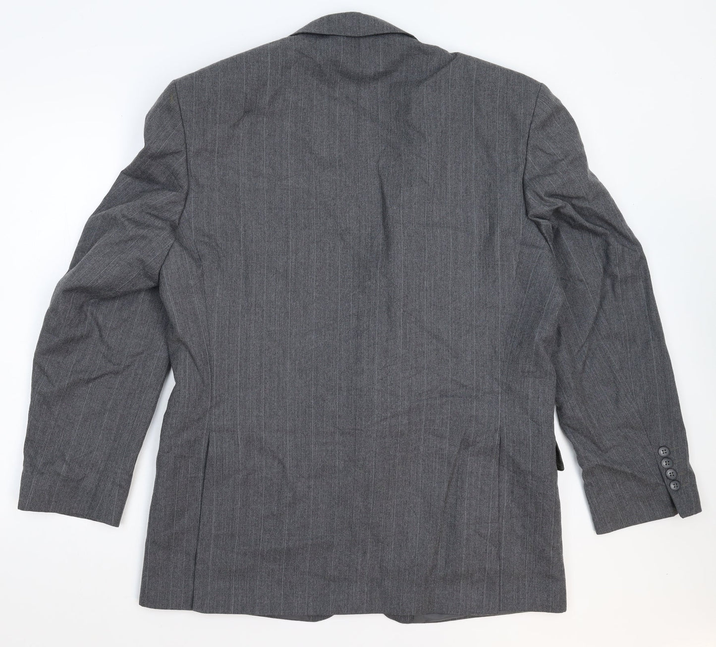 Mens UK Size 42 Dunn & Co Regular Grey Suit Jacket
