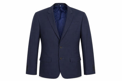 Mens UK Size 38 River Island Regular Blue Suit Jacket