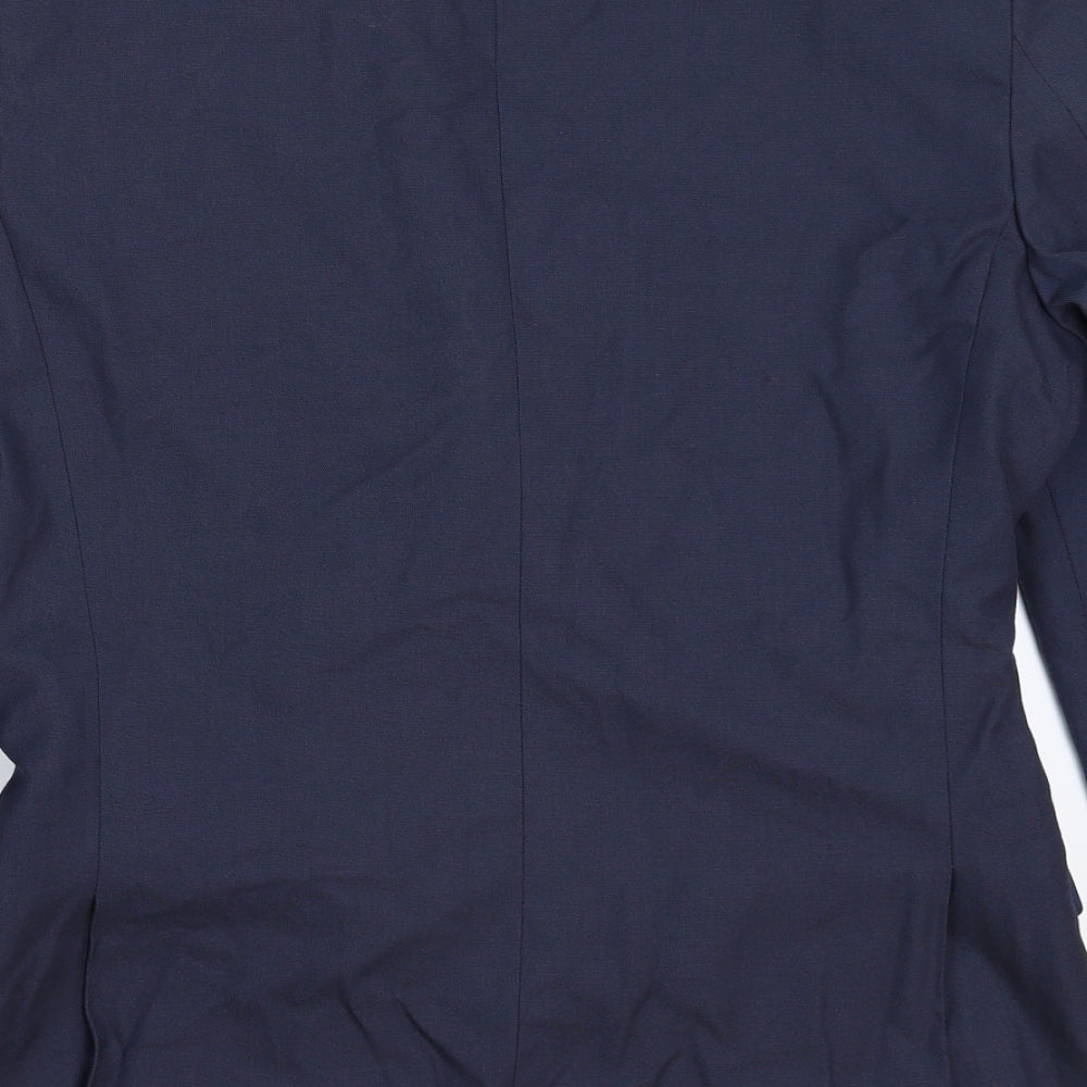 Mens UK Size 38 River Island Regular Blue Suit Jacket
