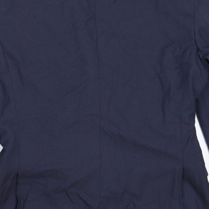 Mens UK Size 38 River Island Regular Blue Suit Jacket