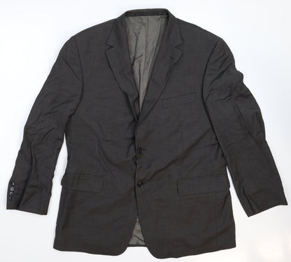 Mens UK Size 42 Marks and Spencer Regular Grey Suit Jacket