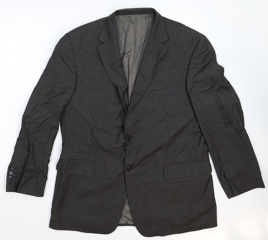 Mens UK Size 42 Marks and Spencer Regular Grey Suit Jacket