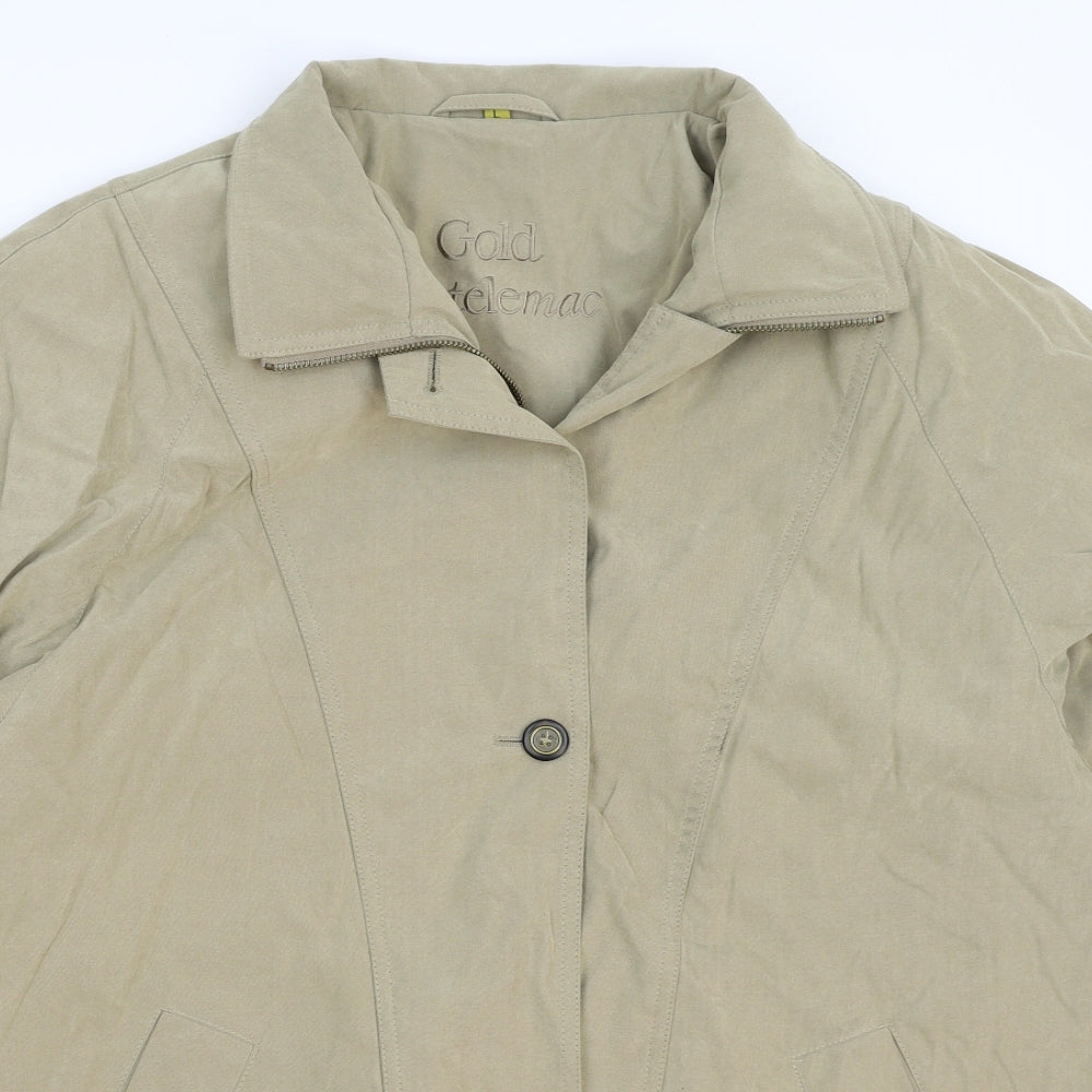 Womens UK Size L Telemac Beige Jacket