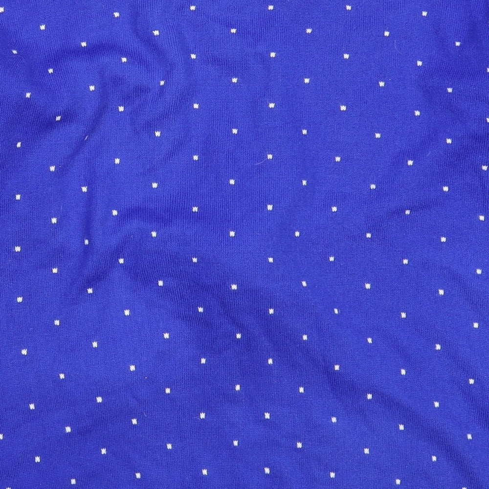 Saxnet Mens Blue  Knit Pullover Jumper Size S  - Christmas