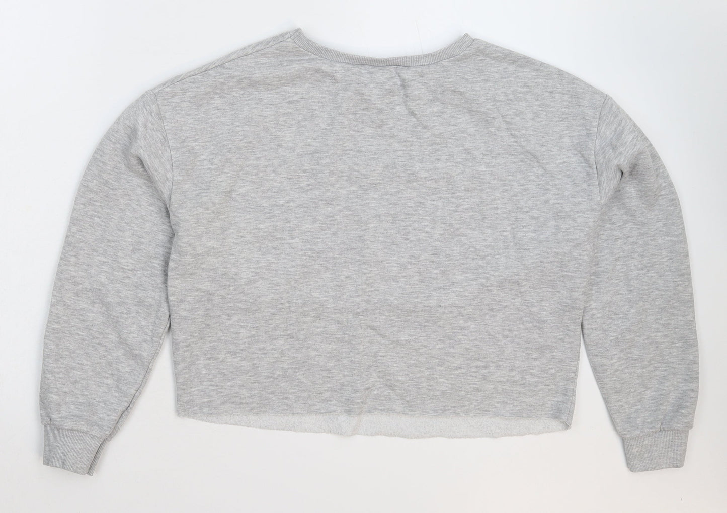 New Look Girls Grey   Pullover Sweatshirt Size 12-13 Years