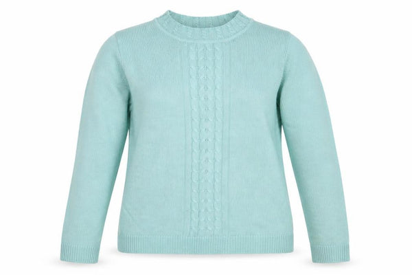 EWM Womens Green  Knit Pullover Jumper Size 12