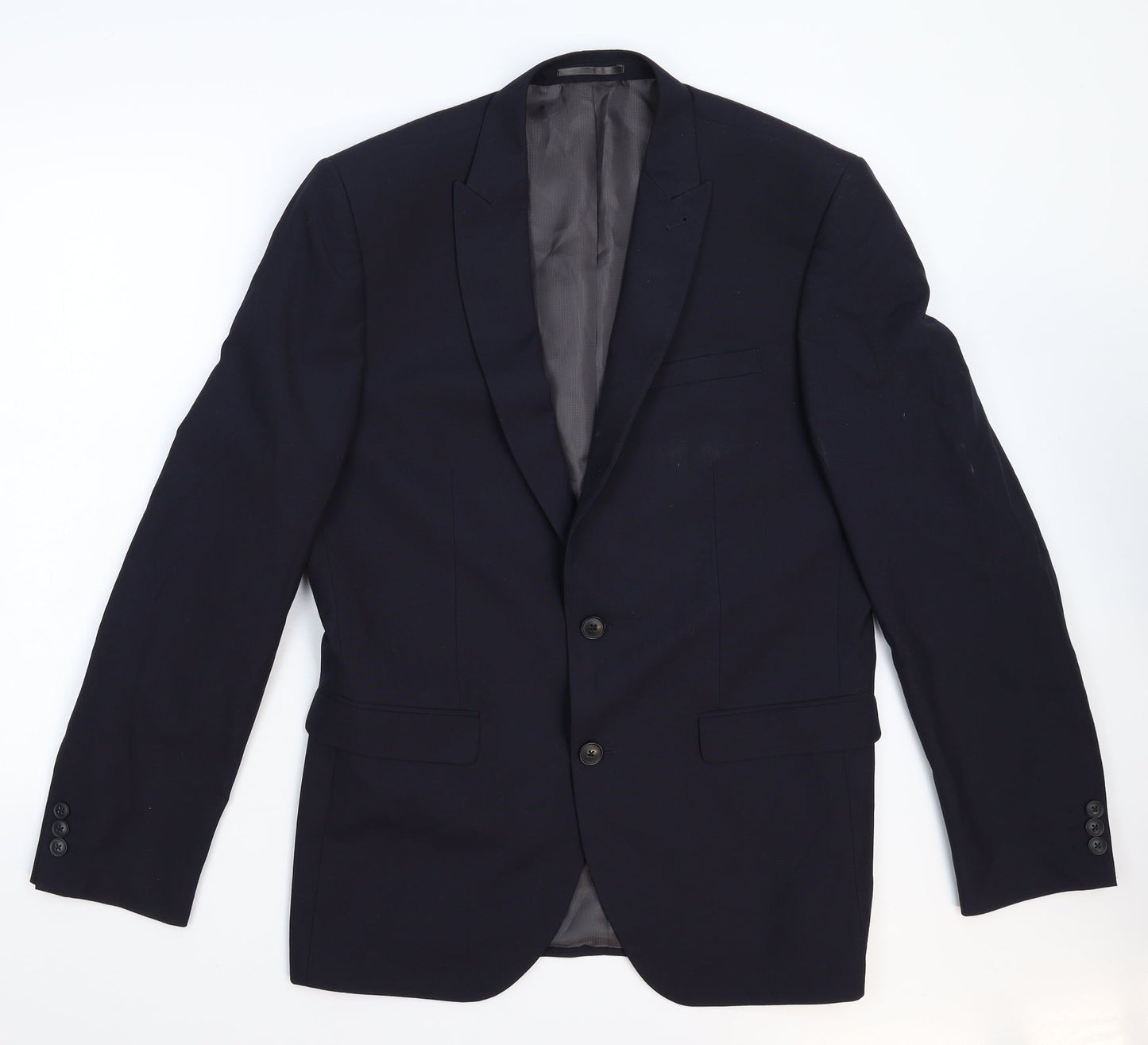 Mens UK Size 40 NEXT Regular Blue Suit Jacket