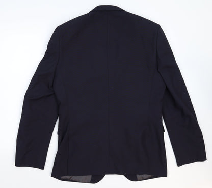 Mens UK Size 40 NEXT Regular Blue Suit Jacket