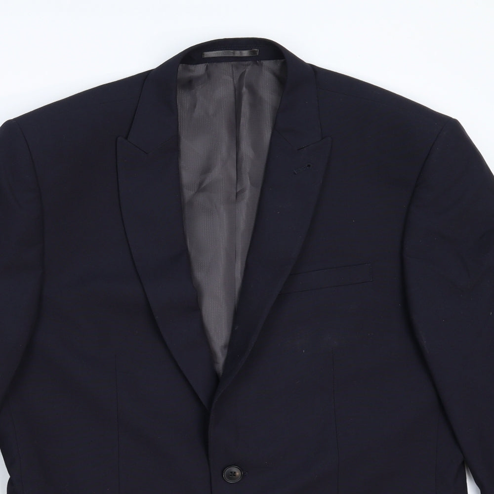 Mens UK Size 40 NEXT Regular Blue Suit Jacket