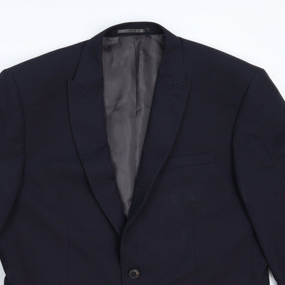 Mens UK Size 40 NEXT Regular Blue Suit Jacket