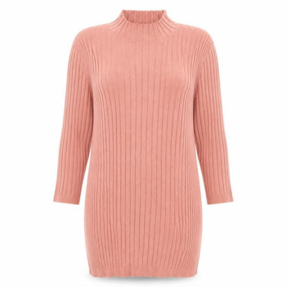 Front view of Atmosphere women’s pink knit jumper, size UK 12