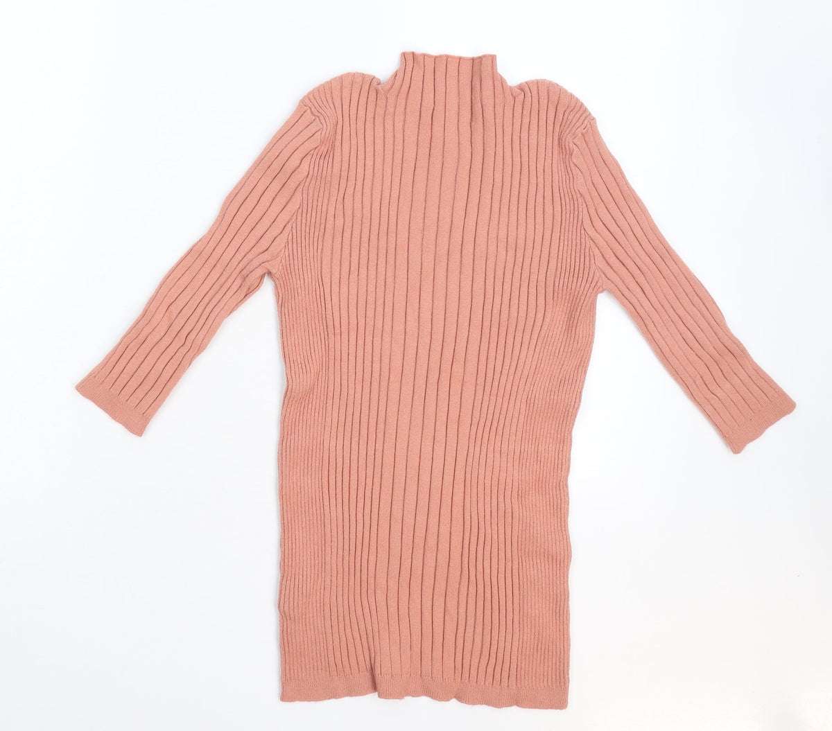 Back view of Atmosphere women’s pink knit jumper, size UK 12