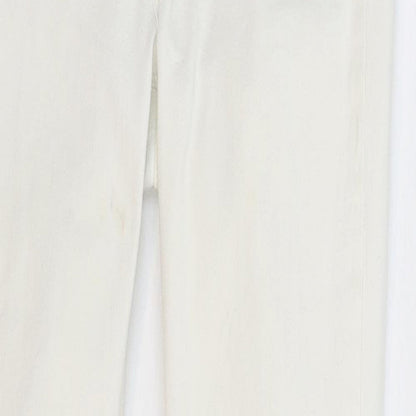 New Look Womens White  Denim Skinny Jeans Size 8 L31 in