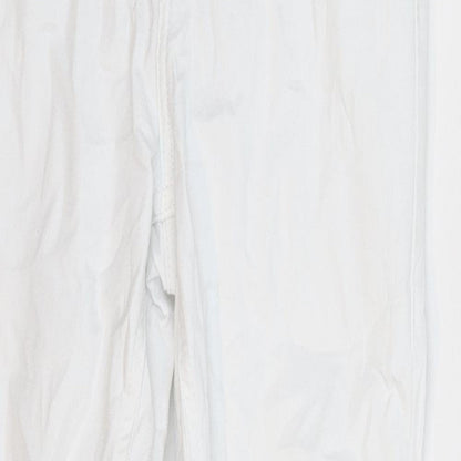 Miss Selfridge Womens White  Denim Skinny Jeans Size 8 L27 in