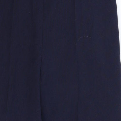 Womens UK Size 16 Preworn Regular Fit  Blue Trousers