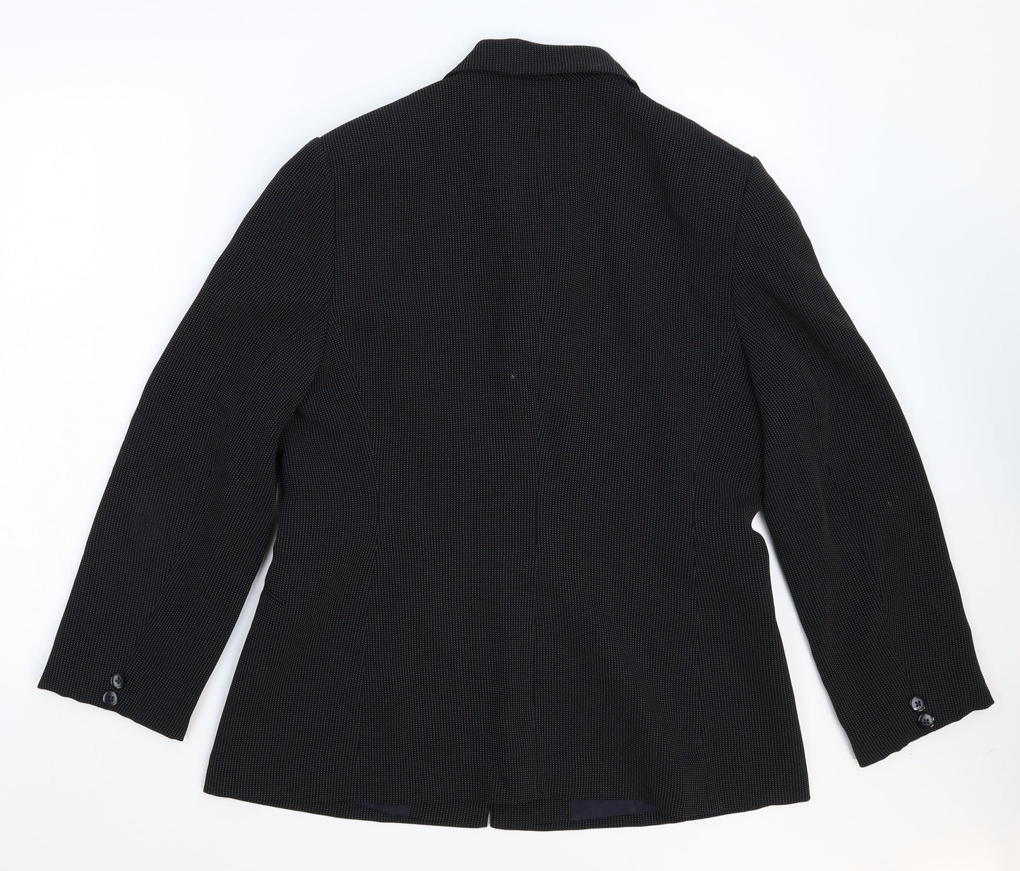 Womens UK Size 12 Planet Regular Black Suit Jacket