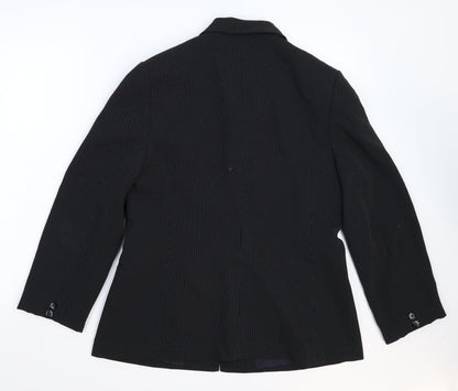 Womens UK Size 12 Planet Regular Black Suit Jacket