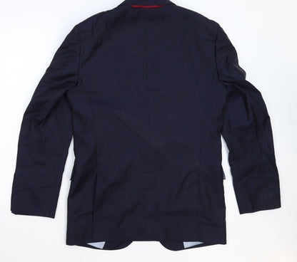 Mens UK Size 36 Preworn Regular Blue Suit Jacket