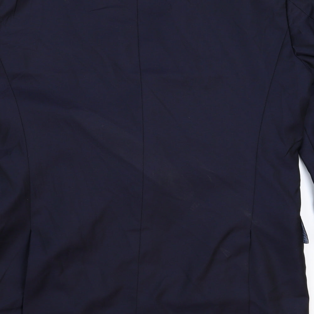 Mens UK Size 36 Preworn Regular Blue Suit Jacket