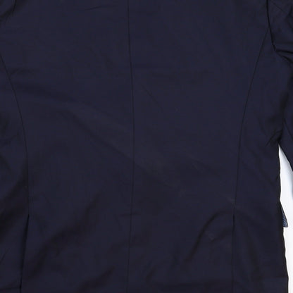 Mens UK Size 36 Preworn Regular Blue Suit Jacket