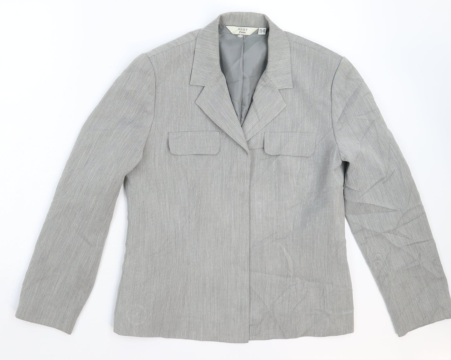 NEXT Womens Grey   Jacket Blazer Size 10