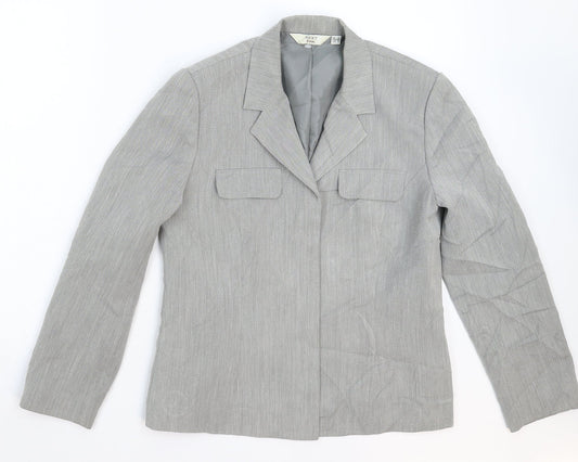 NEXT Womens Grey   Jacket Blazer Size 10