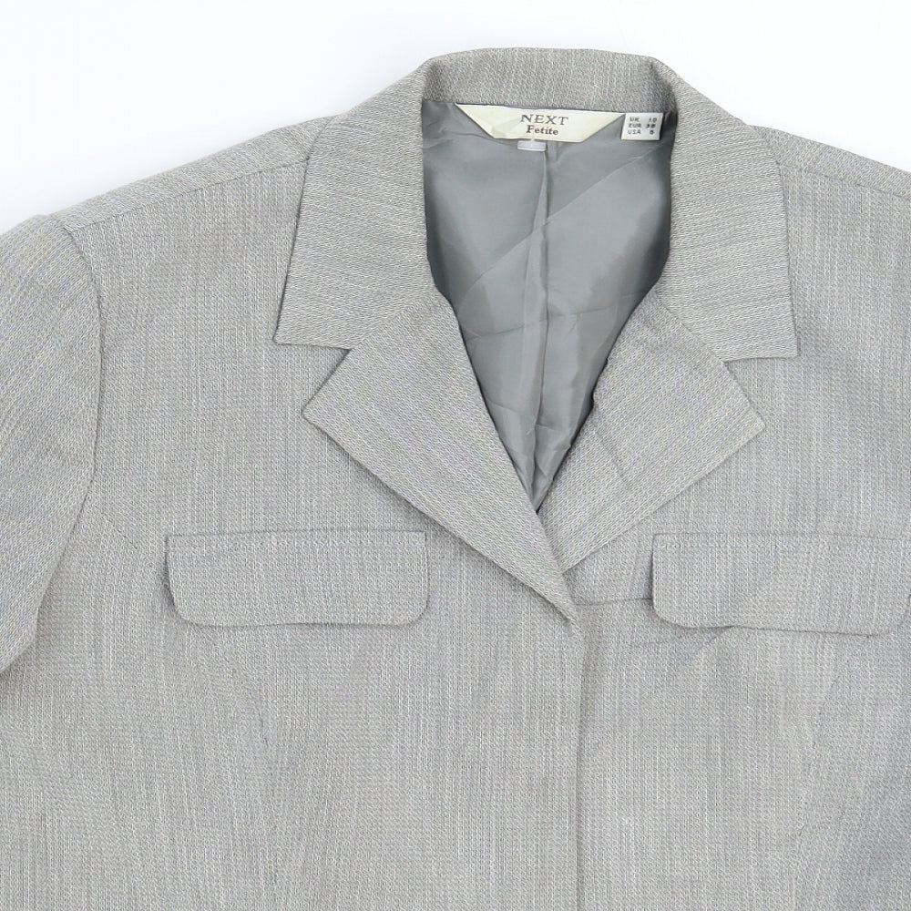 NEXT Womens Grey   Jacket Blazer Size 10