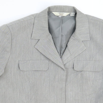 NEXT Womens Grey   Jacket Blazer Size 10