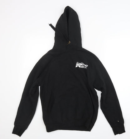 Awdis Mens Black   Pullover Hoodie Size XS