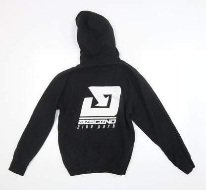 Awdis Mens Black   Pullover Hoodie Size XS