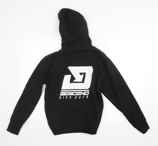 Awdis Mens Black   Pullover Hoodie Size XS