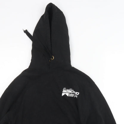 Awdis Mens Black   Pullover Hoodie Size XS