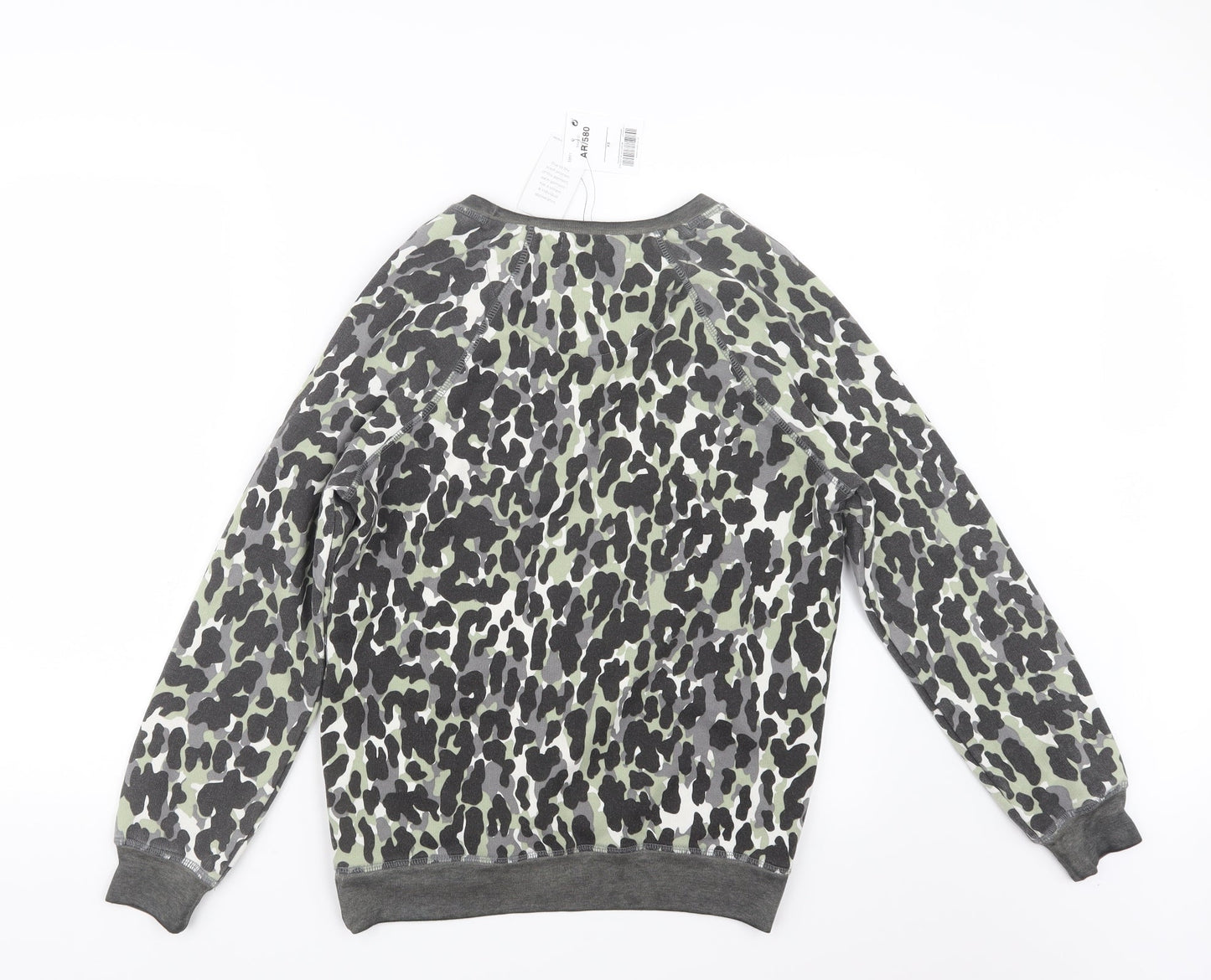 NEXT Womens Grey Animal Print  Top Pyjama Top Size XS