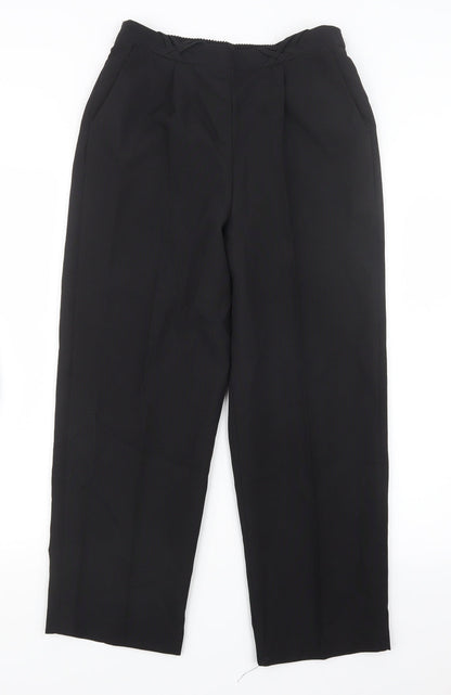 Womens UK Size 10 BM Regular Fit  Black Trousers