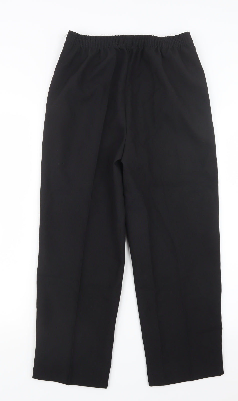 Womens UK Size 10 BM Regular Fit  Black Trousers
