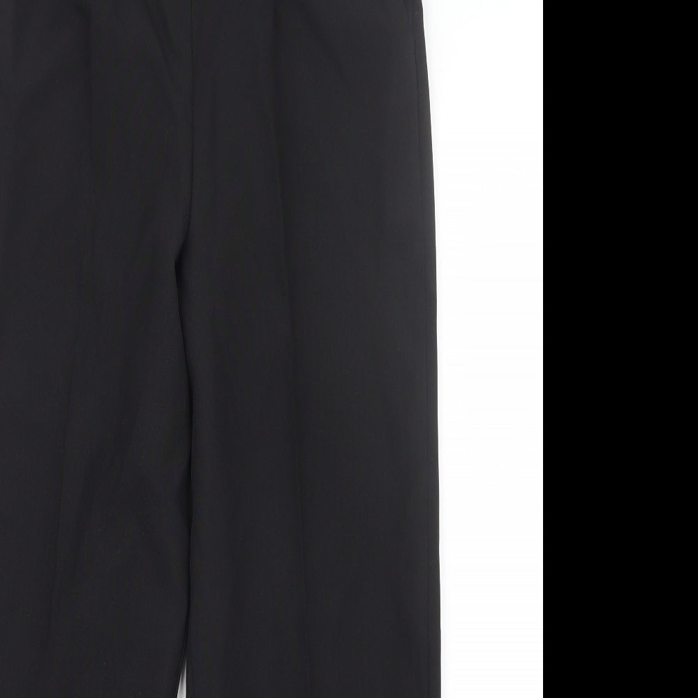 Womens UK Size 10 BM Regular Fit  Black Trousers
