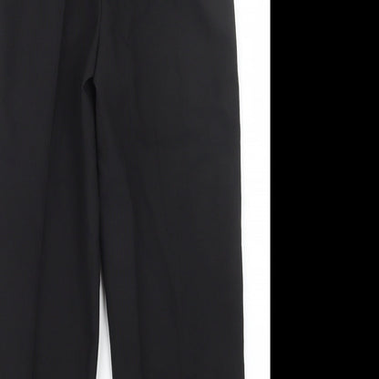 Womens UK Size 10 BM Regular Fit  Black Trousers